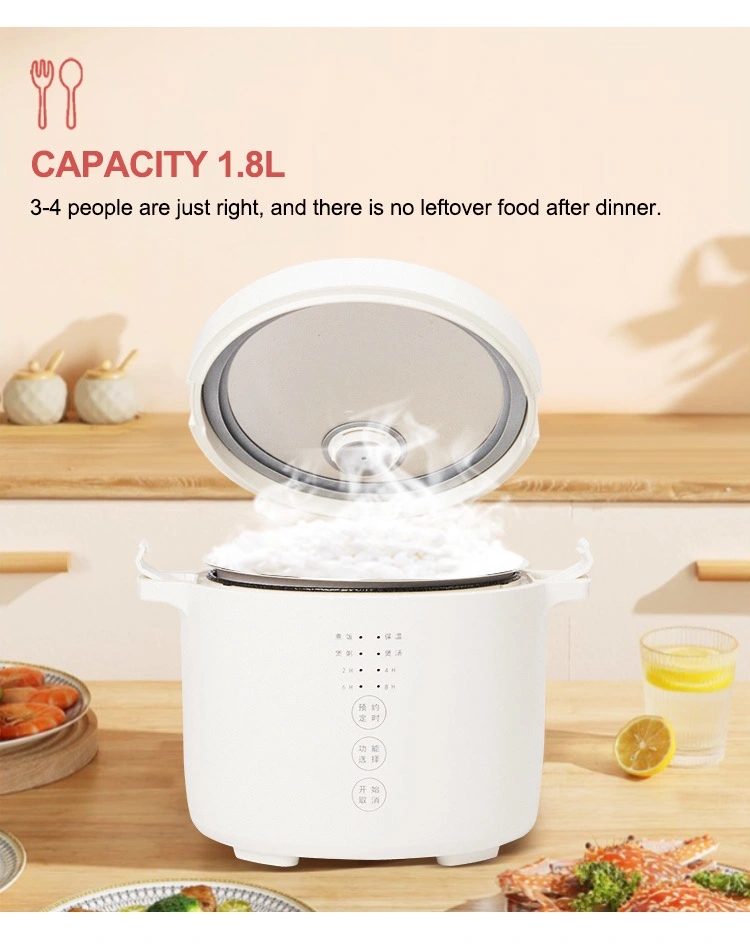 Electric Rice Cooker Multifunction Heating Rice Cooker for Kitchen Non-Stick Electric Rice Cooker