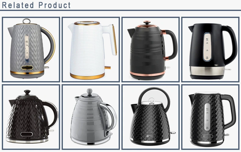 1.7L Plastic 3000W Electric Tea Water Kettle