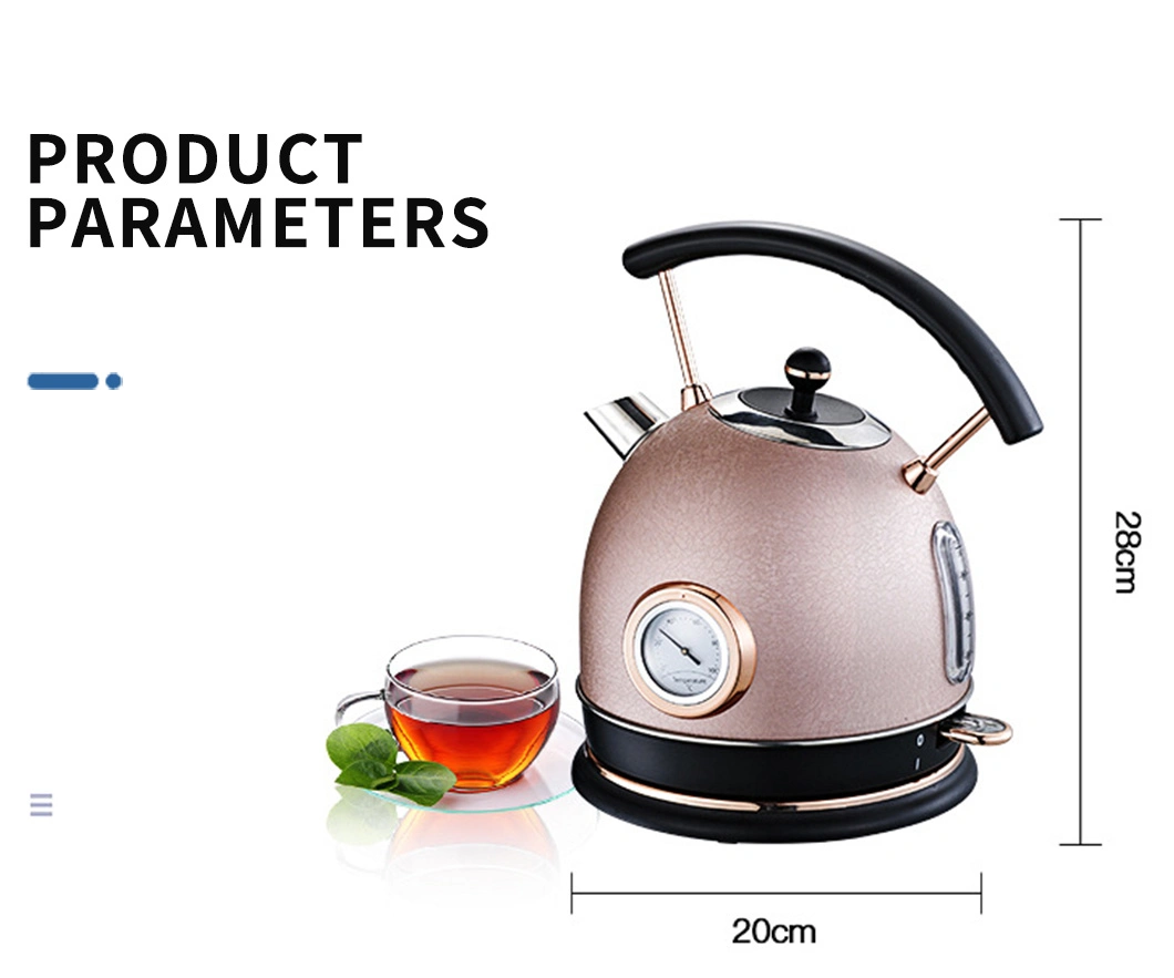 Electric Kettle Deluxe Stainless Steel Tea Pot Water Electric Whistling Kettle Kitchen Appliance Tea Kettle