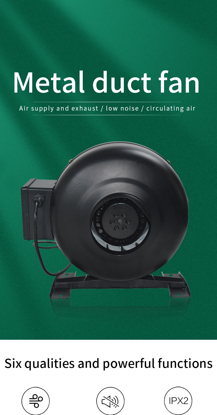 Wholesale Price Low Noise Air Supply and Exhaust Circulating Air Meat Duct Fan