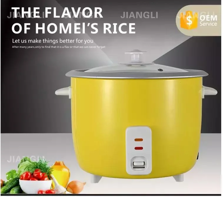 Factory Direct Kitchen Appliance Yellow Electric Rice Cooker Kitchen Appliances 1.0L 1.5L 1.8L 2.2L 2.8L Electric Rice Cooker