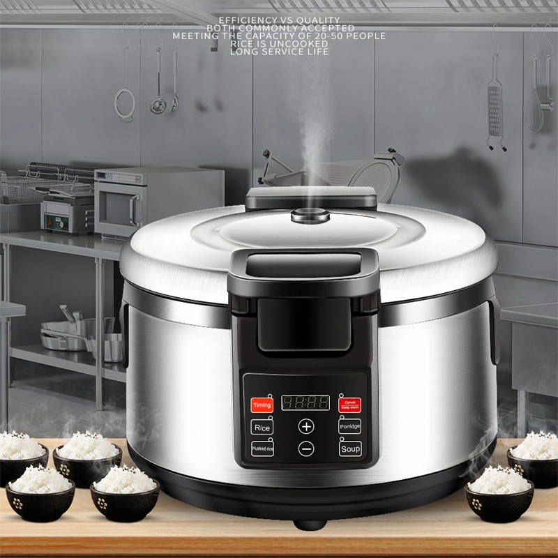 Commercial 19L Large Capacity Equipment Automatic Smart Electric Rice Cooker for Restaurant Hotel