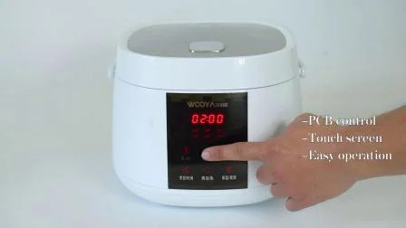 Multi Function Digital Rice Cooker for Soups, Congee and Stews with Adjusted Cooking Time BSCI/ISO Factory