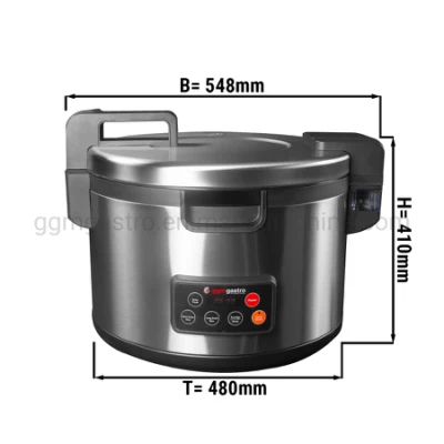 Commercial Big Size Multifunction Rice Cooker Stainless Steelrice Cooker