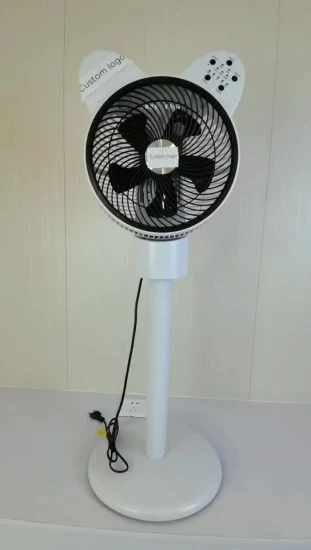 High Quality Circulating Standing Fan Round Base Remote Fan